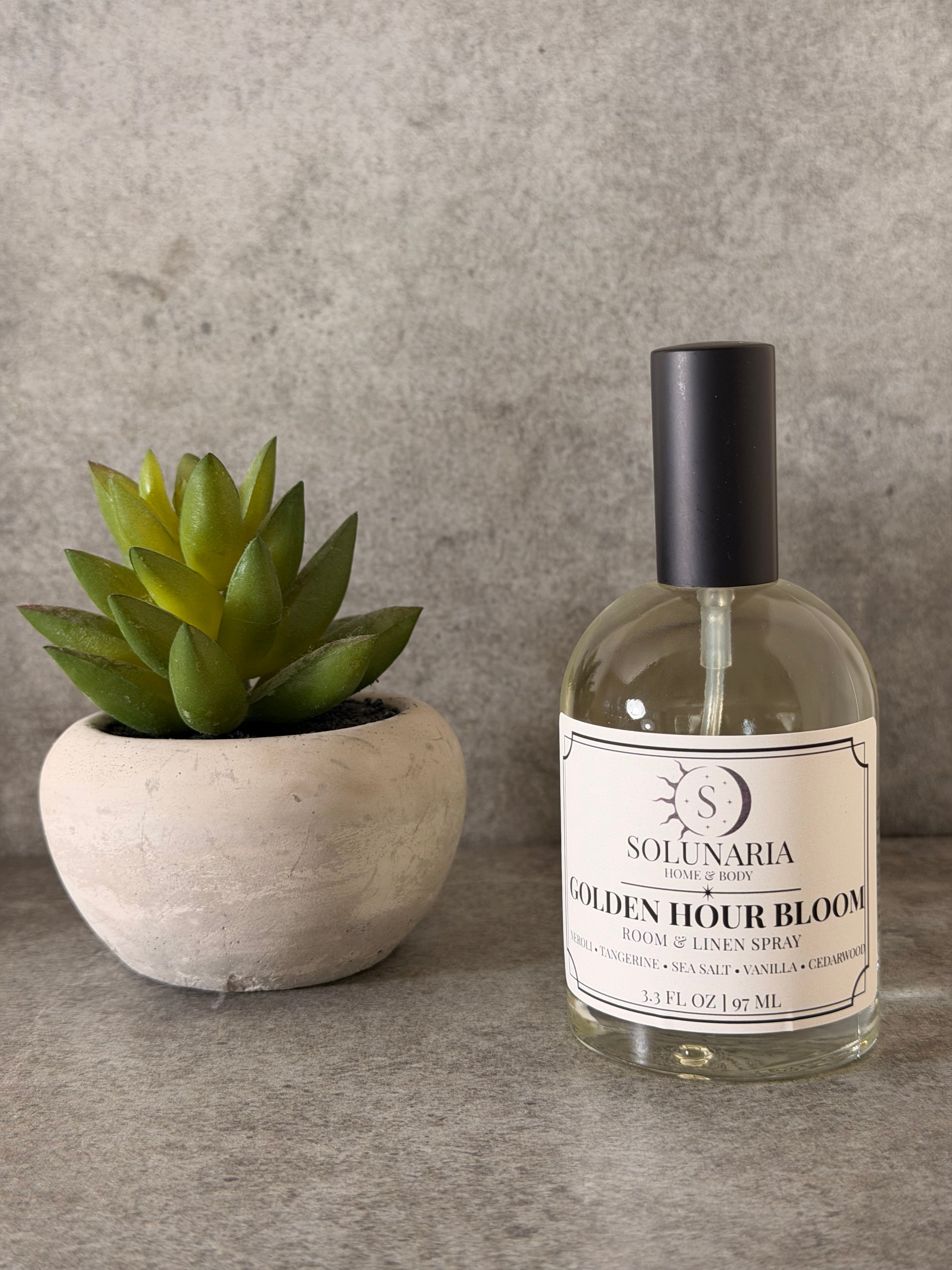 Golden Hour Bloom — Room Spray