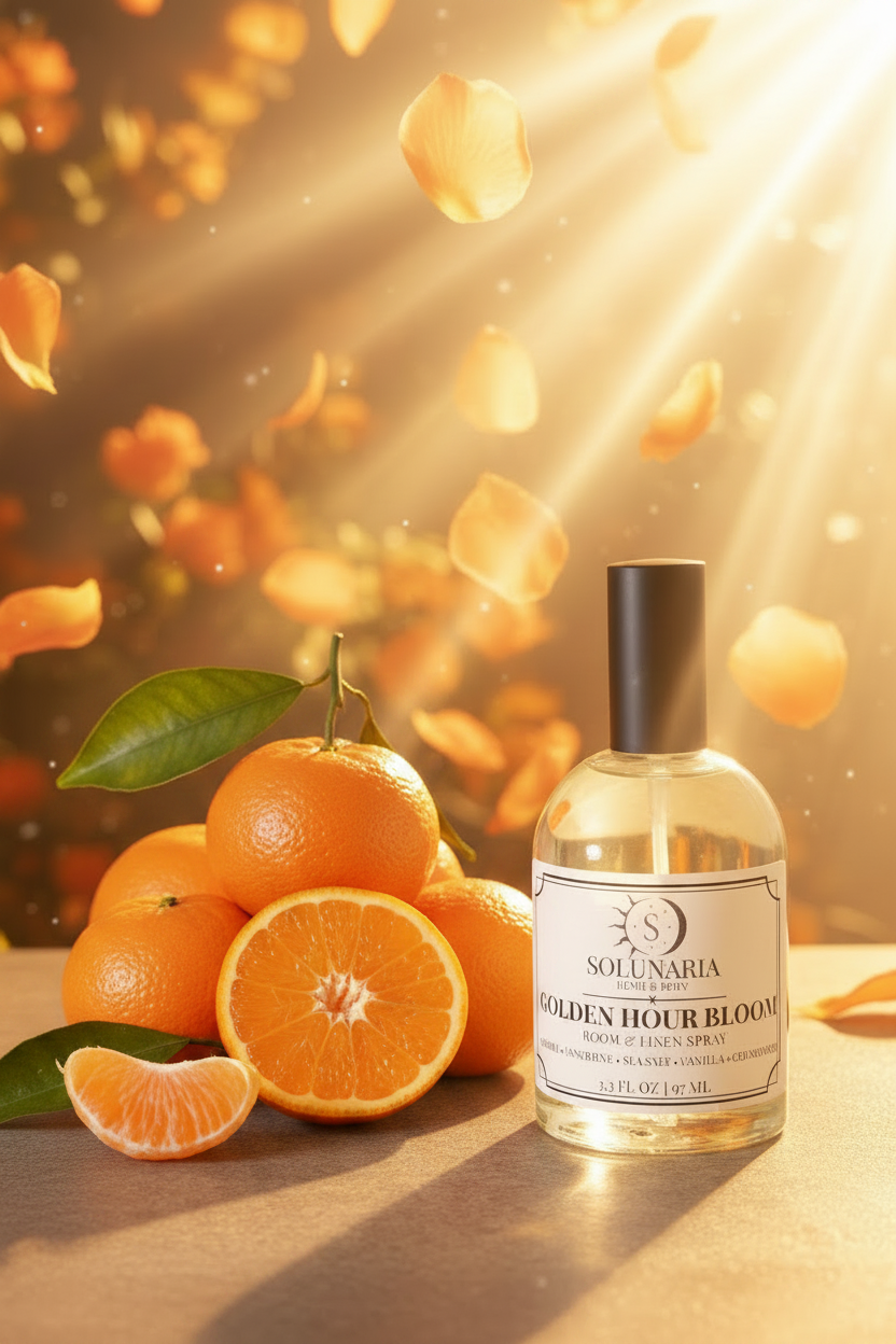 Golden Hour Bloom — Room Spray