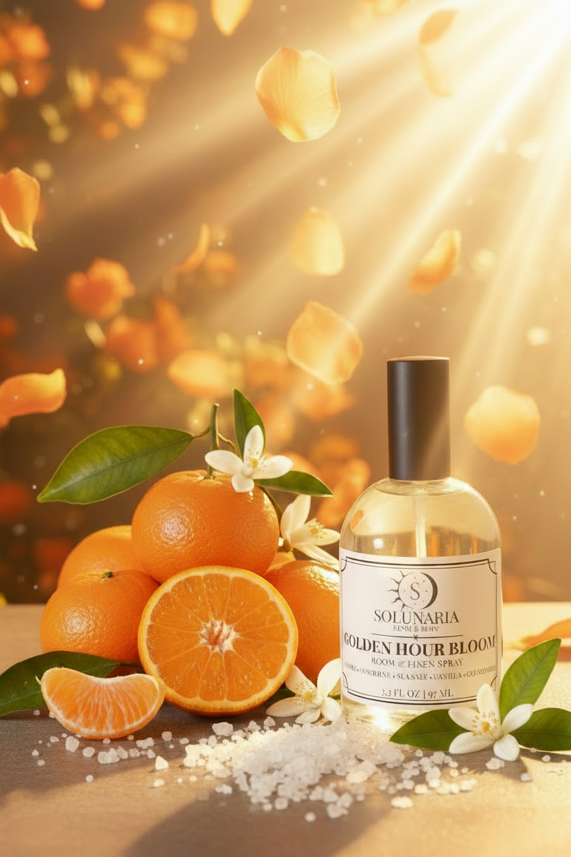 Golden Hour Bloom — Room Spray