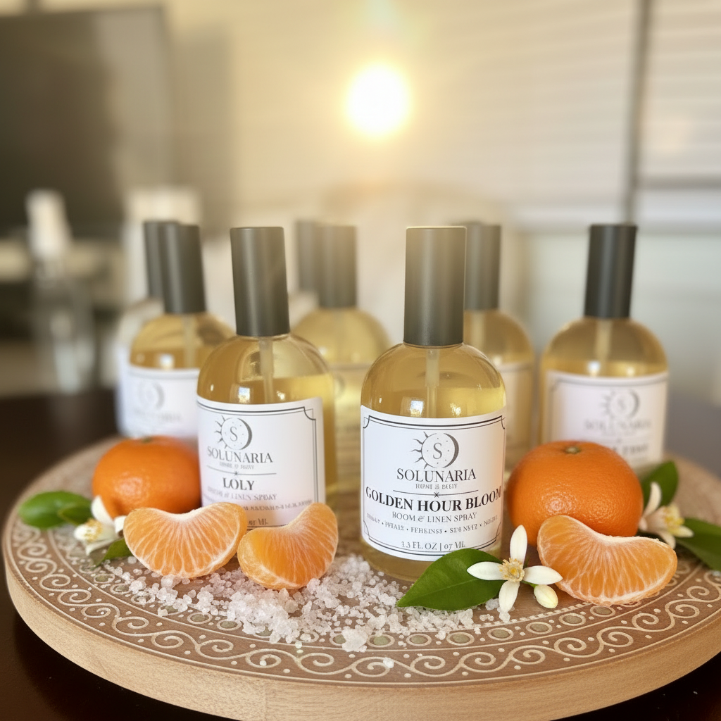 Golden Hour Bloom — Room Spray
