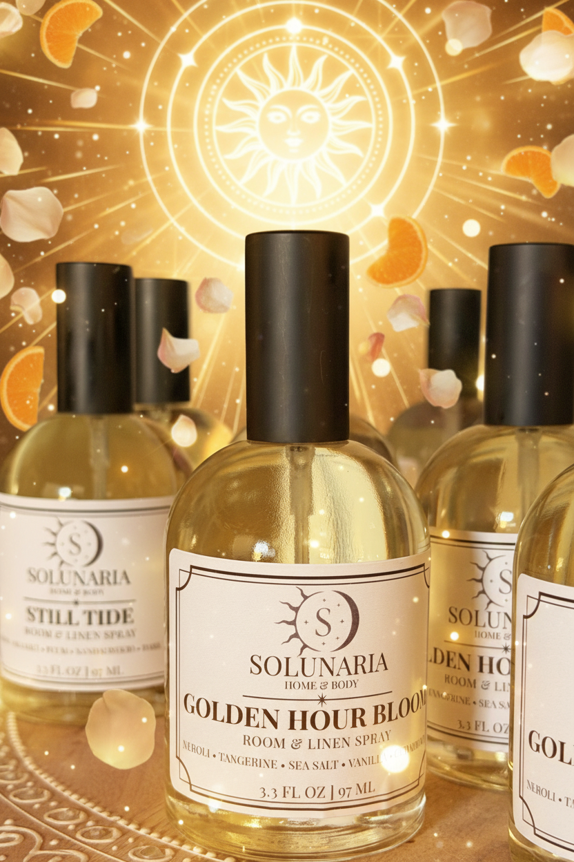 Golden Hour Bloom — Room Spray