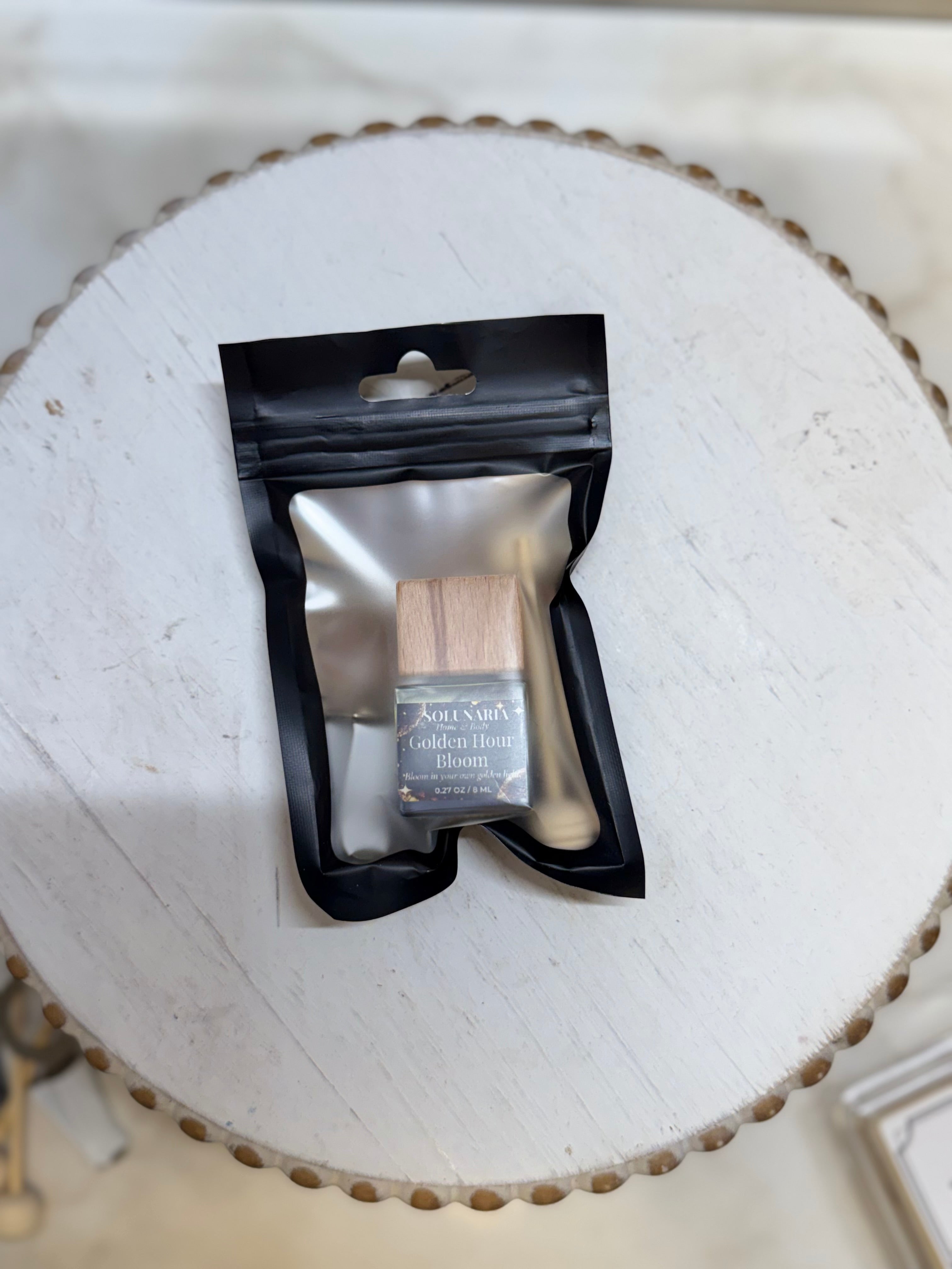 Golden Hour Bloom — Car Diffuser