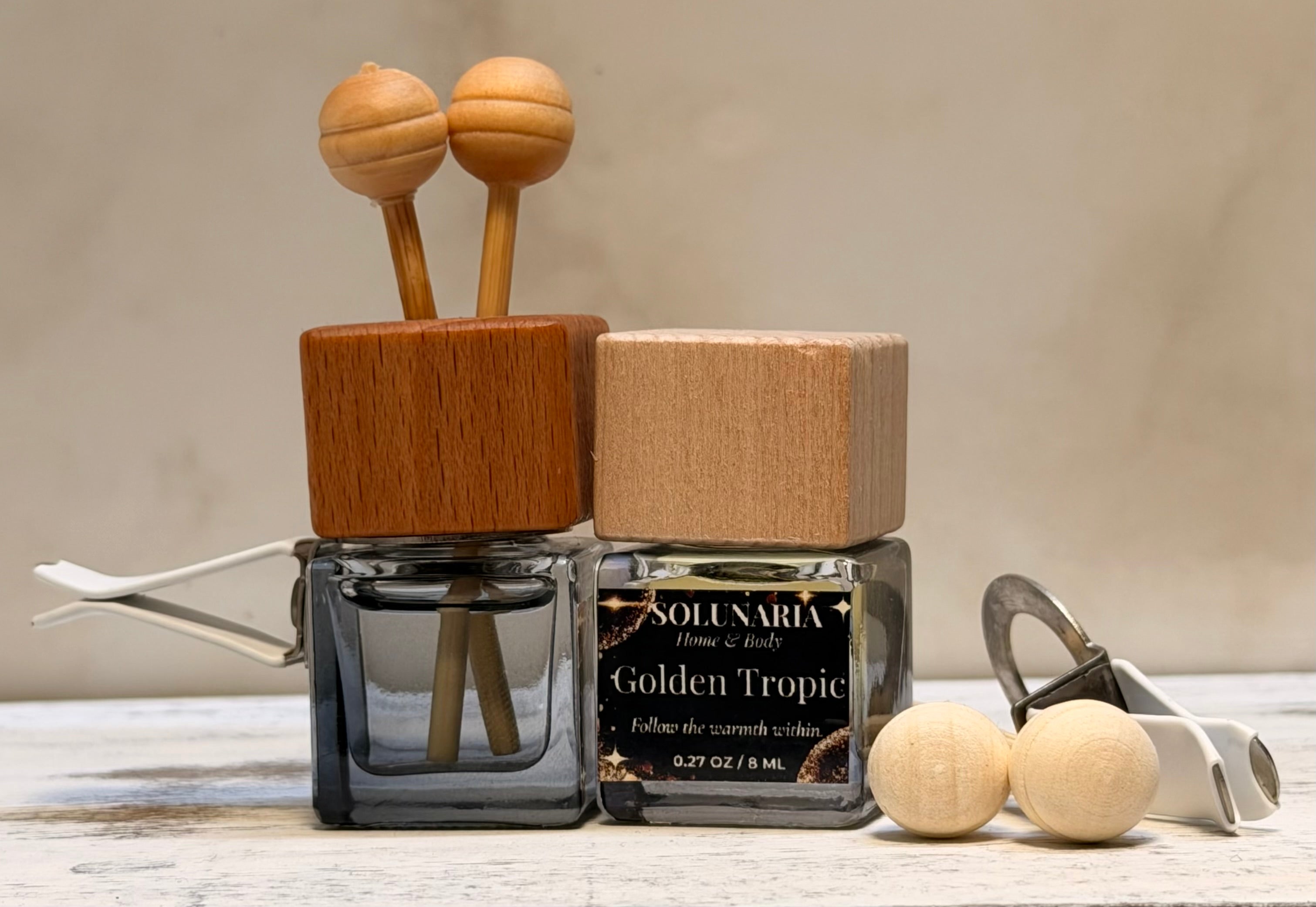 Golden Tropic — Car Diffuser